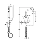 Artema Maestro Pull-Out Eviye Bataryası A42146 - 2