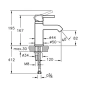 Artema Minimax S Lavabo Bataryası A41984 thumbnail 2