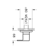 A41448 Artema Flo S Ankastre Stop Valf (Sıva Üstü Grubu) - 2