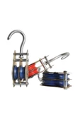 Dirim Bı070-2 70 Mm Bilyalı Çiftli Saclı İnşaat Makarası Metal - 2