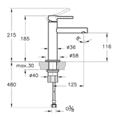 Vitra Origin Lavabo Bataryası A42556 - 2