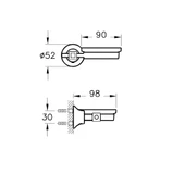 A4441823 Artema Juno Classic Sabunluk, Altın - 2