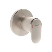 Artema Root Round Ankastre Stop Valf (Sıva Üstü Grubu) Fırçalı Nikel A4273034 - 1