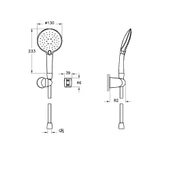 Artema Shine Round 3F El Duşu Takımı A45627STA thumbnail 2