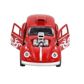 Birlik Metal Işıklı Motorlu Çekbırak Araba VW Tosbağa 1:36 - FY6757-12D - 5