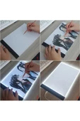 Monozone A5 Led Işıklı Çizim Kopyalama Çizim Yansıtma Çizim Tahtası Grafik Tahtası Çizim Tableti - 2