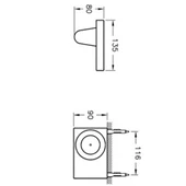 A4801723 Artema İstanbul Diş Fırçalığı (Duvardan), Altın - 2