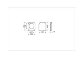 Vitra S20 Klozet Kapağı, Yavaş Kapanır 177-003-009 - 3
