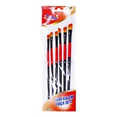 İzmir Fırça Luna Touch Hobi Kalem Fırça Cunda 6'Lı Set 557468 - 1