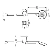 Artema Master 1F El Duş Takımı A45692 - 2