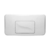 790-5085 Vitra Tek Basmalı Kumanda Paneli, Mat Krom - 1