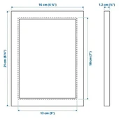 IKEA Fıskbo 13x18 Cm Fotoğraf Resim Çerçeve Beyaz - Dekoratif - 4