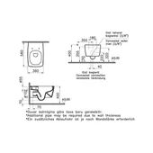 7672B083-0559 Vitra Metropole Rim-ex Kanalsız Asma Klozet, 56 cm, Mat Siyah - 2