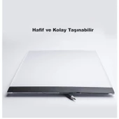 Monozone A5 Led Işıklı Çizim Kopyalama Çizim Yansıtma Çizim Tahtası Grafik Tahtası Çizim Tableti - 5