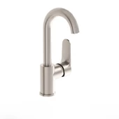 Artema Root Round Lavabo Bataryası Döner Borulu Fırçalı Nikel A4275434 - 1