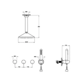 Vitra Liquid Ankastre Duş Seti (Sıva Üstü Grubu) A42777 - 3