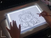 Monozone A4 Led Işıklı(3 Seviye) Çizim Kopyalama Animasyon Portre Dövme Grafik Çizim Tableti - 1