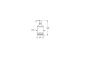 A44143 Vitra Base 300 Sıvı Sabunluk - 3