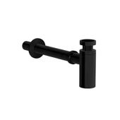 A4512439 Vitra Liquid Lavabo Sifonu Alt Grubu (T Tipi-Uzun) Parlak Siyah - 1