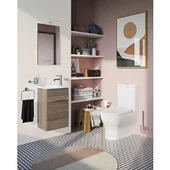 75064 Vitra Mia Demonte Set, 40 cm, Kapaklı, (Lavabo Dolabı, Aydınlatmalı Ayna), Cordoba - 2