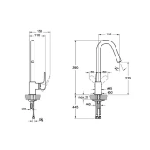 A4274223 Artema Root Round Eviye Bataryası, Altın - 2