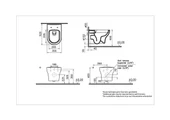 7786L003-0090 Vitra Zentrum Round SmoothFlush Asma Klozet, 52 cm - 3