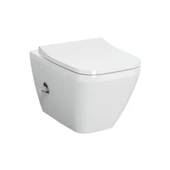 7082B003-7209 Vitra Integra Square Rim-ex Kanalsız Asma Klozet, Gizli Montaj ve Entegre Ara Musluklu - 1