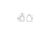 Vitra Ses Yok Kapak Model-2 (Kemer-S50), Yavaş Kapanır, 85-003-009 - 3