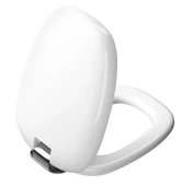 Vitra Plural Klozet Kapağı, Metal Menteşeli, Yavaş Kapanır, Kolay Sökülebilir, Beyaz, 126-003-009 - 1