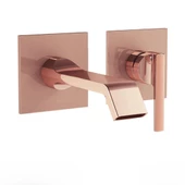 Vitra Suit İki Delikli Ankastre Lavabo Bataryası, (Sıva Üstü Grubu), Soft Bakır A4278229 - 1