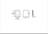 Vitra Equal Klozet Kapağı, Yavaş Kapanır, Kolay Sökülebilir 119-003R009 - 4