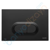 740-0511 Vitra Loop O Kumanda Paneli, Mat Siyah - 1