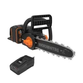 WORX WG350E 20Volt 4.0Ah Li-ion 30CM Profesyonel Şarjlı Kömürsüz Zincirli Testere thumbnail 1