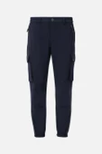 V-CLUTCH JOGGER DAR PACA YAZLIK LACIVERT PANTOLON - 1
