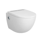 4948B403-6262 Vitra Sento Asma Klozet, 54 cm (Temassız Entegre Taharet Musluklu-Temassız Klozet Kapağı Dahil) - 1
