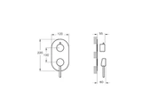 A42865 Artema Minimax S Ankastre 3 Yollu Banyo Bataryası - 2