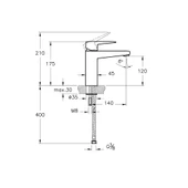 Artema Root Square Yüksek Lavabo Bataryası Soft Altın A4273174 - 2