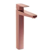 A4273329 Artema Root Square Tezgah Üstü Lavabo Bataryası Soft Bakır - 1
