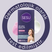 Sesu Sir Ağda Bantları Tüm Vücut Hassas Ciltler 20'li 4 Adet - 2