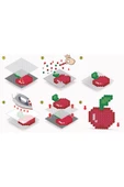 Ütü ile Yapışan Midi Boncuk Etkinlik Seti Meyve 7in1-Pixel Pixel BBU16-06 - 2
