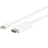 Mini Displayport To Hdmi Çevirici Dönüştürücü Adaptör Kablosu (3 Metre) thumbnail 1