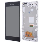 Sony Xperia Z1 Mini Lcd Ekran Dokunmatik Çıtalı A+++Süper Kalite - 1