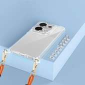 Xiaomi Redmi Note 13 Pro 4G Kılıf Airbagli Takılabilir Askı Aparatlı Zore Snap Silikon Kapak - 3