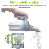 Monozone  Kedi Kum Temizleme Küreği Yeni Nesil A Kalite 29cm Poşet Hazneli(1 Adet Hediye Poşet) - 8