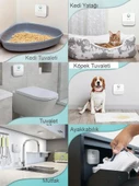 Monozone Akıllı Koku Giderici Kedi Tuvaleti Sterilizasyon Hava Temizleyici Evcil Hayvan Koku Önleyici - 7
