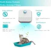 Monozone Akıllı Koku Giderici Kedi Tuvaleti Sterilizasyon Hava Temizleyici Evcil Hayvan Koku Önleyici - 2