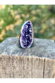 Gökçeada Ametist A++ Süper Kalite Jeot 9 cm - 394 gram - 1