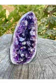 Gökçeada Ametist A++ Süper Kalite Jeot 9 cm - 394 gram - 4