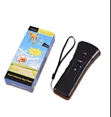 Ultrasonik Köpek Kovucu Ve Eğitici Nokta Lazer ve El Feneri Özellikli SİYAH - 5