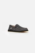 1331 VANEDA LINEN ESPADRIL KETEN ERKEK AYAKKABI SIYAH - 2